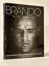 Marlon Brando: In the Camera Eye. Sam Shaw. 1979 1st Edition. Photography 