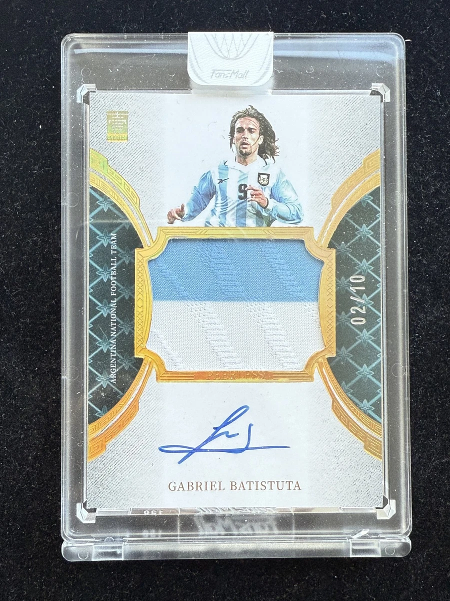 25+ Gabriel Batistuta Soccer Autographed Sports Trading Cards
