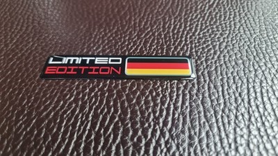 Limited Edition Gel Flexible Innen Abzeichen Emblem Deutschlandflagge
