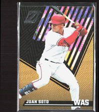 2022 Panini Chronicles Juan Soto Zenith #17 Washington Nationals BASEBALL