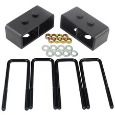 2 Rear Leveling Lift Kit Lift Blocks For 2004-2020 Ford F-150 2wd 4wd 2 Rear Leveling Lift Kit Lift Blocks For 2004-2020 Ford F-150 2wd 4wd