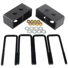 2" Rear Leveling Lift Kit Lift Blocks For 2004-2020 Ford F-150 2WD 4WD
