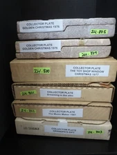 Norman Rockwell/E Knowles Collectors Plates LOT of 6 Never Displayed Orig Certs