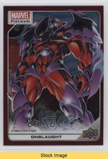 2023 Upper Deck Marvel Platinum High Series Red Rainbow Onslaught #178 READ kw8