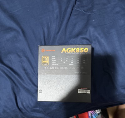 Aresgame AGK850 850W Power Supply, Fully Modular, 80Plus Gold Certified PSU
