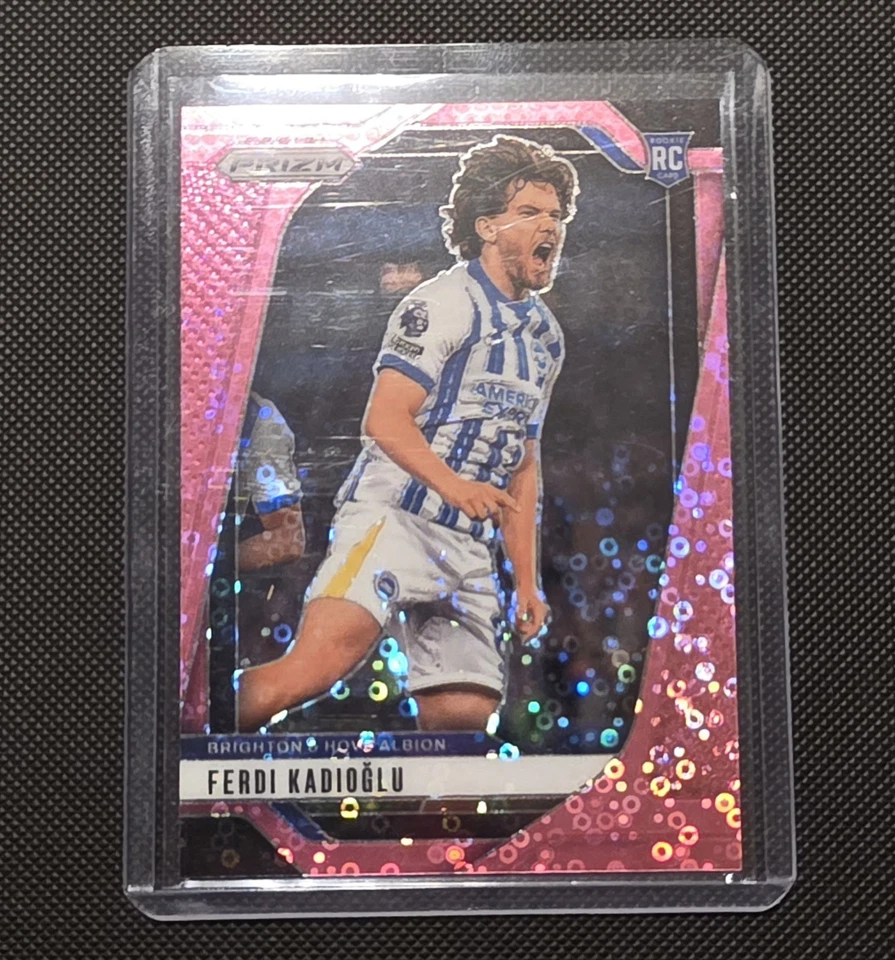 2024-25 Panini Prizm PL Ferdi Kadioglu /149 Pink Breakaway RC, Brighton, Turkey - Image 3 of 3