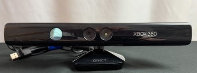 Genuine Microsoft Xbox 360 Kinect Connect Black Sensor Bar Model #1414