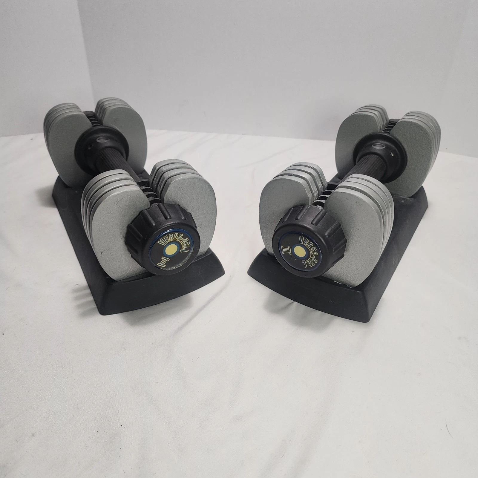 Set Of 2! STAMINA Versa Bell II Dial-Adjustable Dumbbells - 1.5 To 12.5lb Each