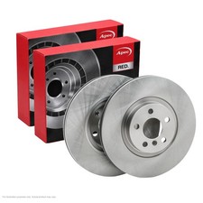 2X APEC Front Brake Discs for BMW X2 2017- 330mm Vented DSK3149