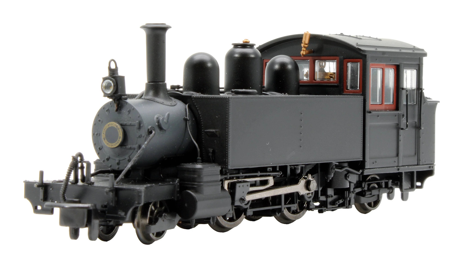HELJAN OO9 9980 SR UNDECORATED BLACK BALDWIN 2-4-2T CLASS 'LYN' LOCO *LIGHTS*