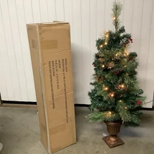 Astella  3.5 Ft. Pre Lighted Artificial Christmas Tree