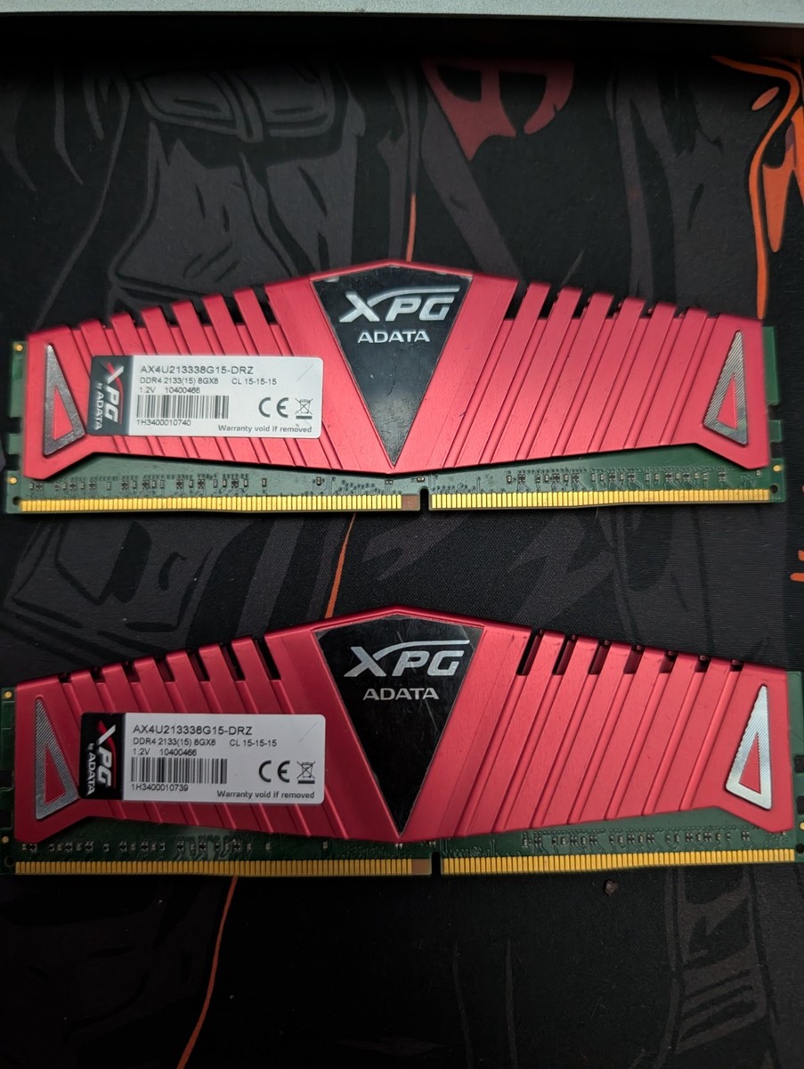 ADATA XPG 16GB (2x8GB) DDR4 2133MHz Desktop RAM CL15 Red