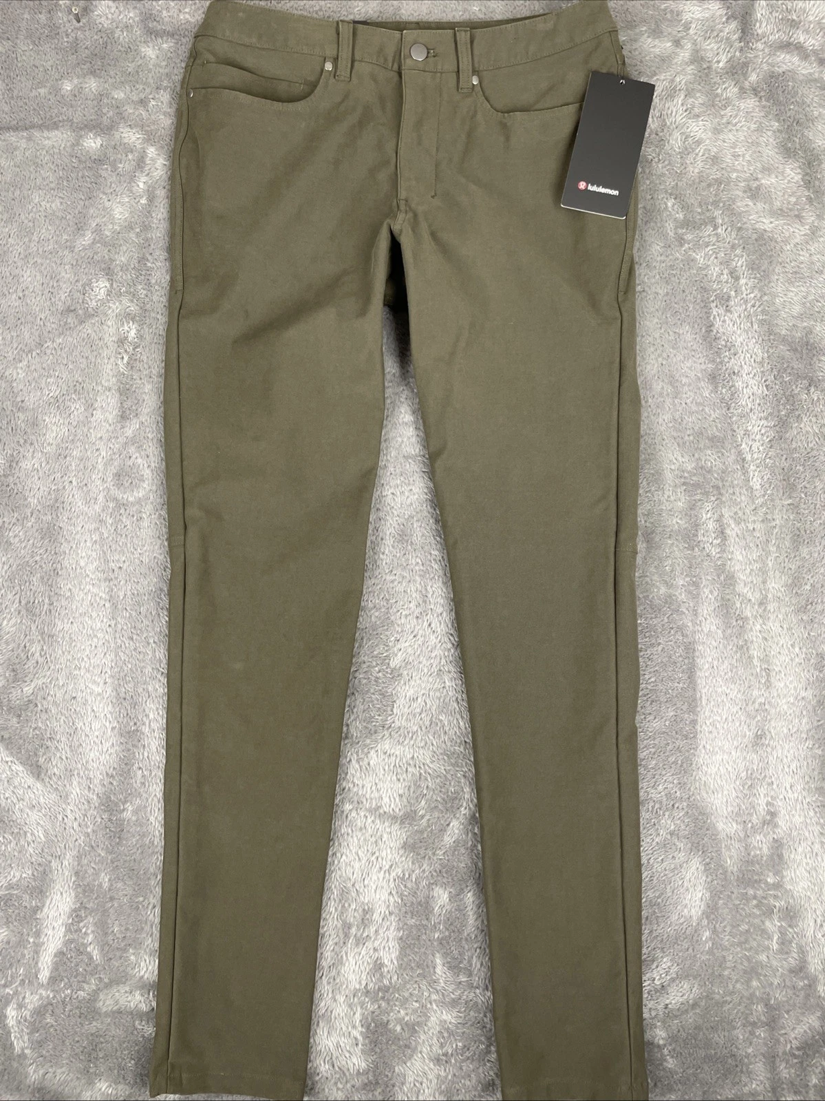Lululemon ABC Skinny Pant Utilitech Mens 30x32 Green