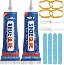 Shoe Glue Sole Repair Kit, Shoe Repair Adhesive, Super Glue for Sneakers, Boots,