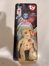 Ty Beanie Baby Glory The Bear Vintage Sealed Error Rare