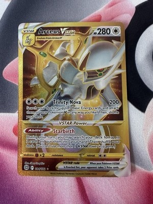 Arceus VSTAR (Secret) (184) Secret Rare SWSH09: Brilliant Stars