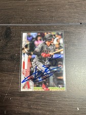 Josh Rojas Signed Auto 2020 Topps Series One Card #108 Diamondbacks Rookie. rookie card picture