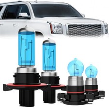 LECCIBUB Headlight Bulbs Compatible With GMC Yukon 2007-2014, 9008/H13 High Low