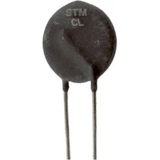 5PC AMPHENOL CL-90 Thermistor,ICL,NTC,Res 120 Ohms,Tol 25%,Radial,Disc,Cur-Rtg