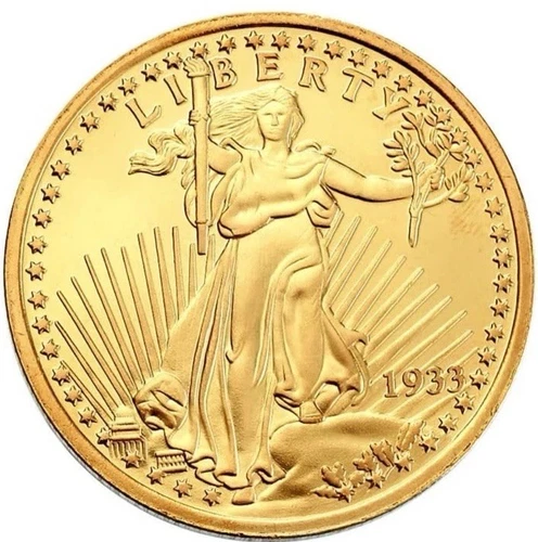 #1 SAINT ST. GAUDENS American Coin Treasures 1933 P $20 Gold Double Eagle Proof