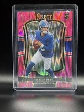 Panini 2025 Select Jaxson Dart Pink Shock Rookie 