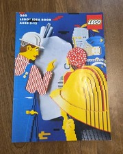 LEGO Vintage Idea Book 260 1990 Illustrated Castle City Cars Pirates NO Stickers