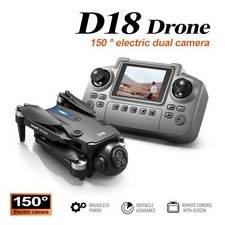 D18 Drone WIFI FPV Doppia Telecamera HD Evitare Ostacoli 360° Stunt Roll Quadricottero