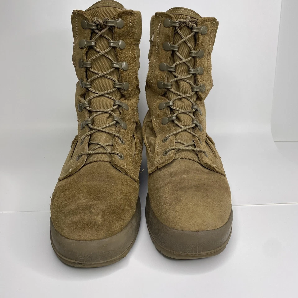 Belleville Boots Womens Size 8.5 Coyote Brown GORE-TEX Vibram Combat Made USA - Image 2 of 4