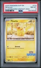 2025 POKEMON SVP EN-SV BLACK STAR PROMO ILLUSTRATION CONTEST 2024 PIKACHU PSA 8