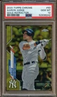 2020 Topps Chrome Gold Refractor /50 Aaron Judge PSA 10 Gem Mint Yankees MVP