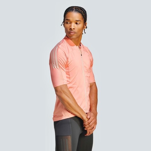 Adidas Aeroready The Cycling Jersey IJ8159 Wonder Clay (Men’s Medium) M - Picture 8 of 8