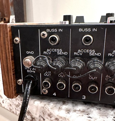 TEAC Model 2 Audio Mixer 6 Channel Analog Mixer - Powers On (As Is) - Picture 15 of 22