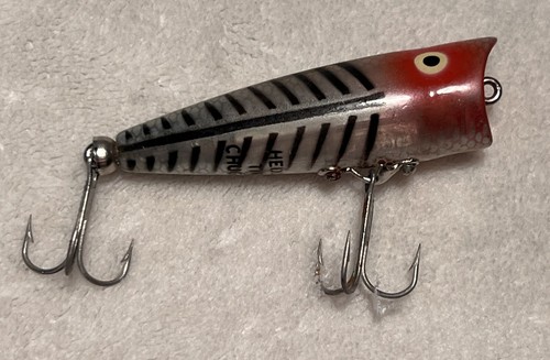 VINTAGE HEDDON TINY CHUGGER FISHING LURE