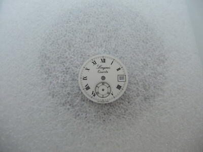 Longines Zifferblatt, Ref. 216-5198, Datum, kleine Sekunde, watch dial, Ø 19 mm