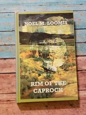 RIM OF CAPROCK, NOEL M. LOOMIS, HARDCOVER, 1999, LARGE PRINT - LARGE TYPE