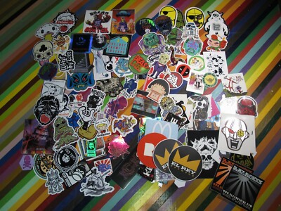  rare vinyl toy sticker Urban Designer - Splurrt Groman Pirate Ghost Swarmm +