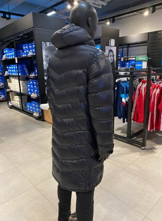 Adidas Tango Long Duck Down Winter Coat, Parka, Puffer Black Jacket Men's CZ3972 Adidas Tango Long Duck Down Winter Coat, Parka, Puffer Black Jacket Men's CZ3972