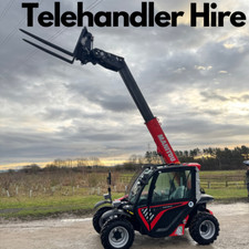 Mini Compact Telehandler Hire Yorkshire Based - Covering Nationwide!4x4 Forklift