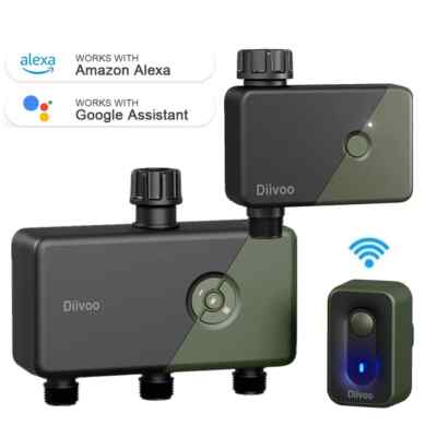Garden WiFi Water Timer Automatic Irrigation Controller Water Valve Irrigation