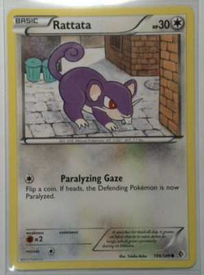 Pokemon - Rattata *LP - 104/149* | eBay