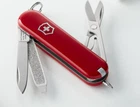 NEW in Box Victorinox Swiss Army 58mm Knife RED SIGNATURE  54091  Classic Pen