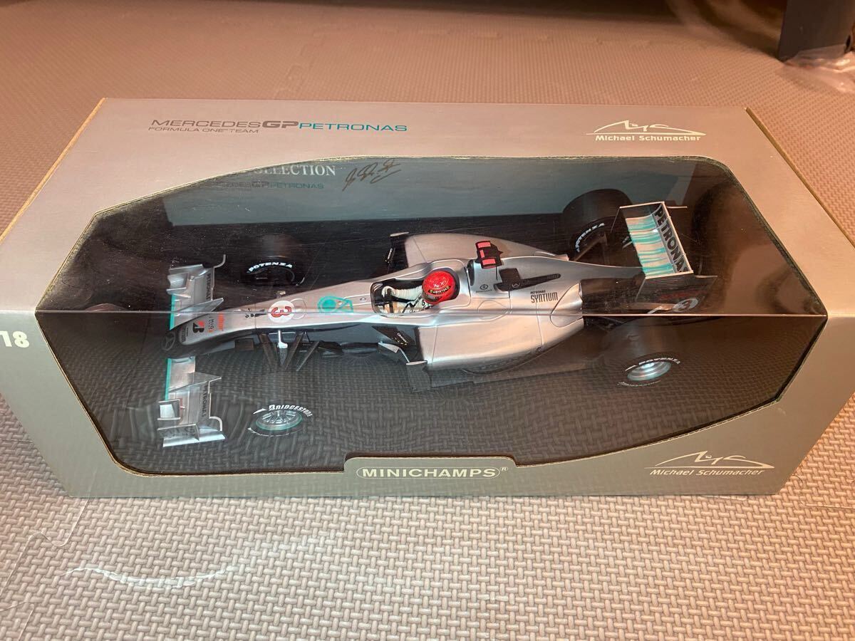 Minichamps Pma 1/18 F1 Mercedes Gp Petronas 2010 Michael