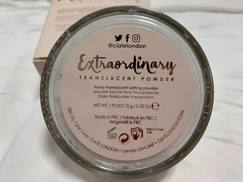 Two New Sealed Ciaté London Extraordinary Translucent Setting Powder - Image 2 of 3