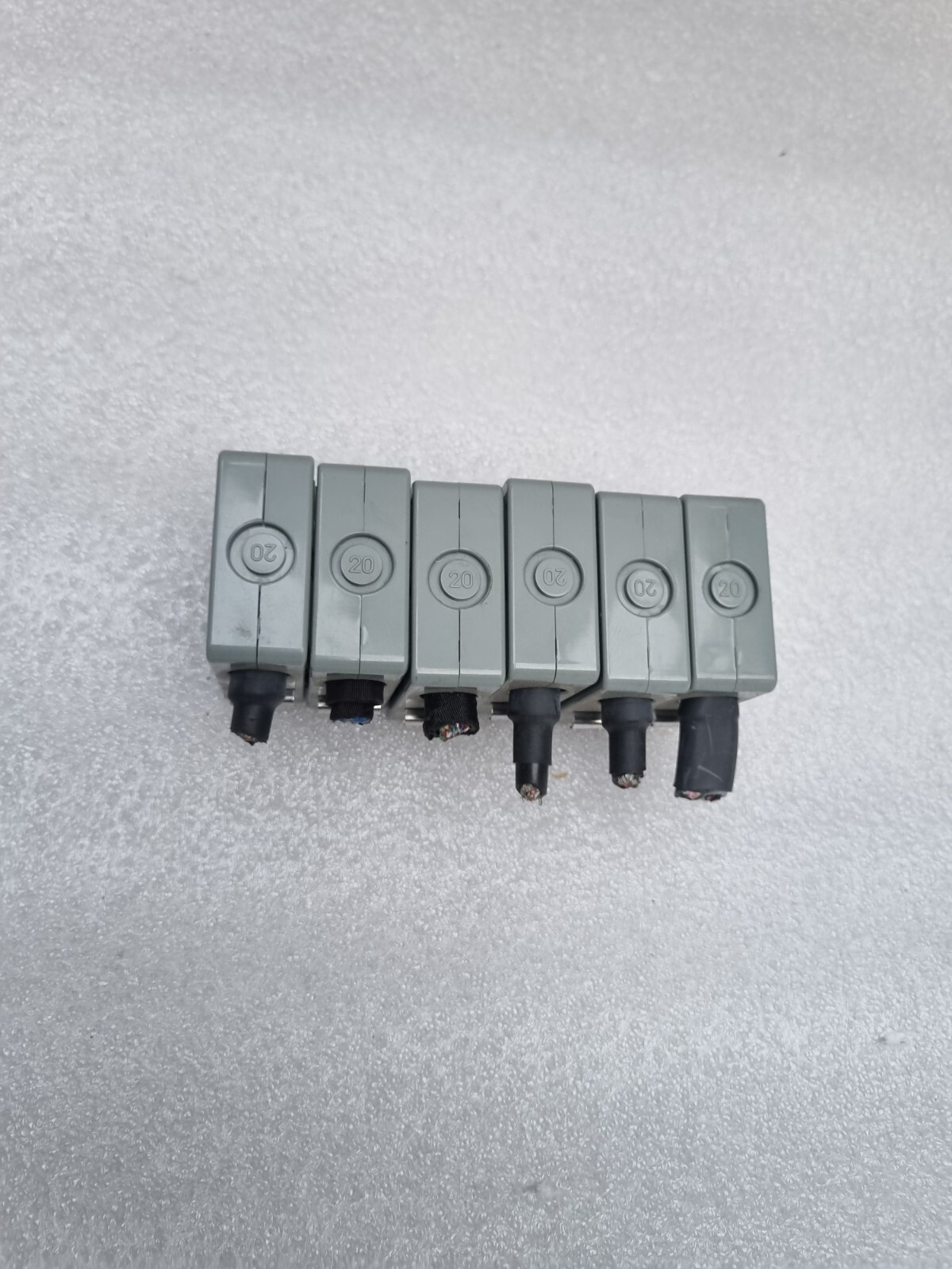 HK MR-20LW Hembra Conector de Cable Juego De 6 Gratis Envío Rápido