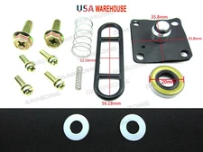Fuel Petcock Valve Shut Off Repair Rebuild Kit GSXR 600 GSXR750 GSXR1100 US