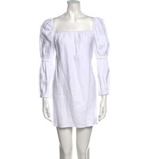 NWT. REFORMATION Linen Mini Dress Sz XS