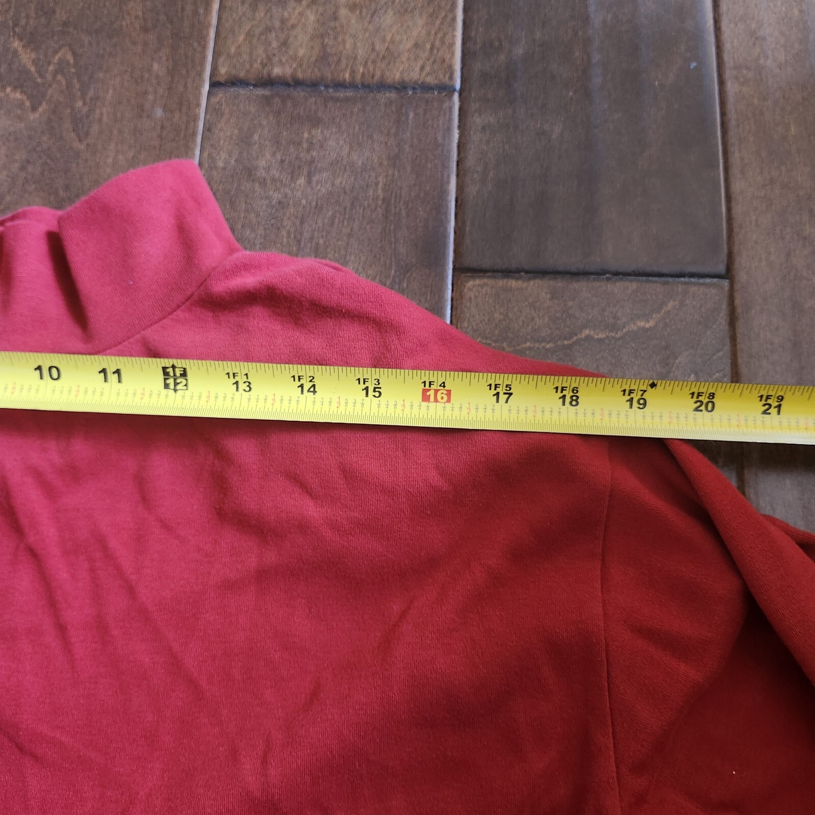 Preview Basic Women's JUNIOR High Neck Red Should… - image 13