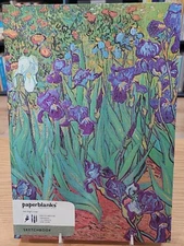 Paperblanks Van Gogh's Irises Sketchbook Grande Elastic Band Closure 112 Pg 200
