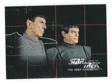 Star Trek The Next Generation Season 5 Five 1996 #421 Spock Leonard Nimoy