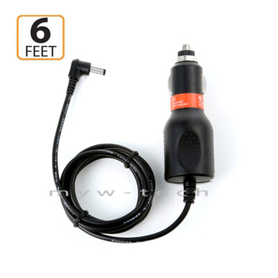 Car DC Adapter for ITRONICS iPass Black ITB-100HD ITB-100SPW DASH CAM DVR Auto
